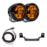 RIGID Industries 2017+ Polaris Pro R/Turbo R Revolve Amber PRO Grille Light Kit