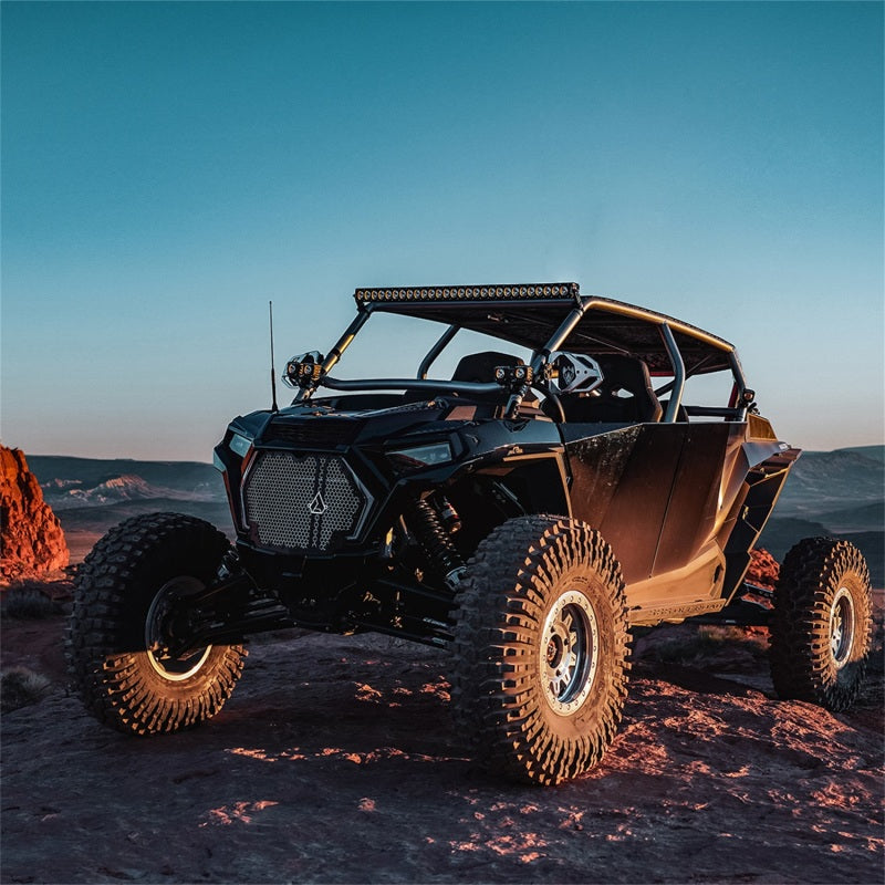 RIGID Industries Revolve 30in Bar w/Amber Trim Ring