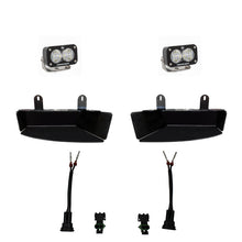Load image into Gallery viewer, Baja Designs S2 Sport Fog Pocket Kits for 2019+ Ram 2500/3500, including fog lights and mounting brackets.