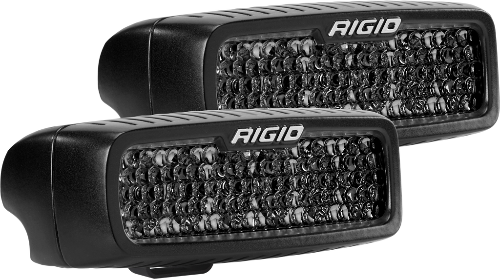 RIGID Industries Spot Diffused Midnight Surface Mount Pair SR-Q Pro