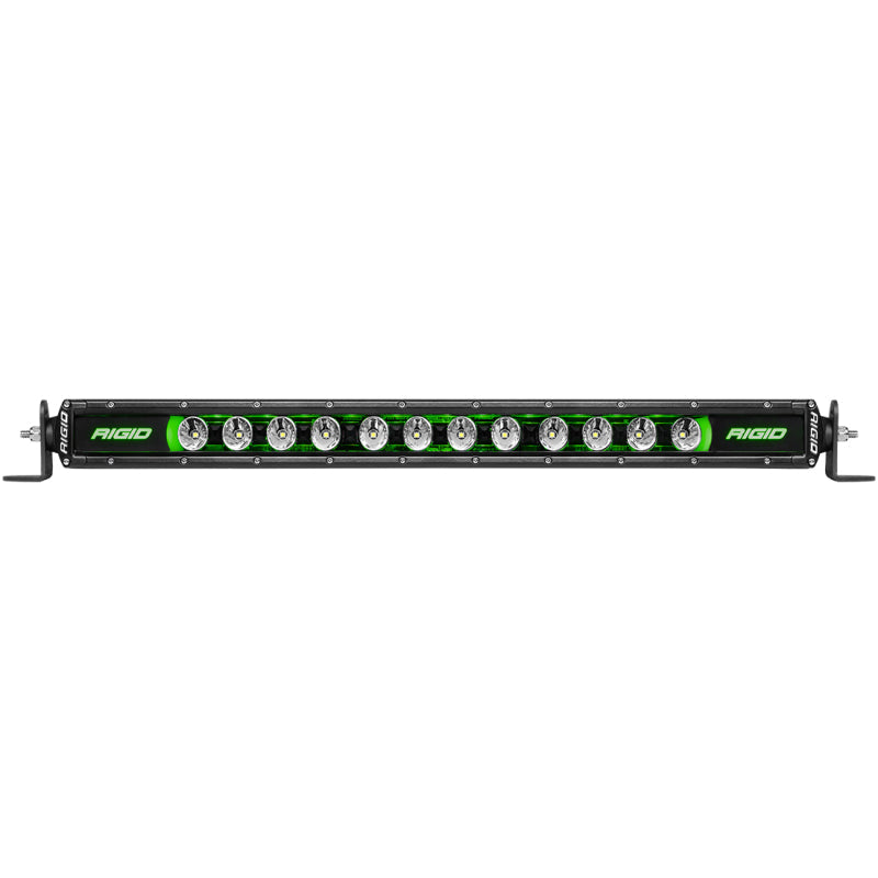 RIGID Industries 10in Radiance Plus SR-Series Single Row LED Light Bar with 8 Backlight Options