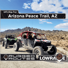 Load image into Gallery viewer, Arizona Peace Trail Lowrance Map