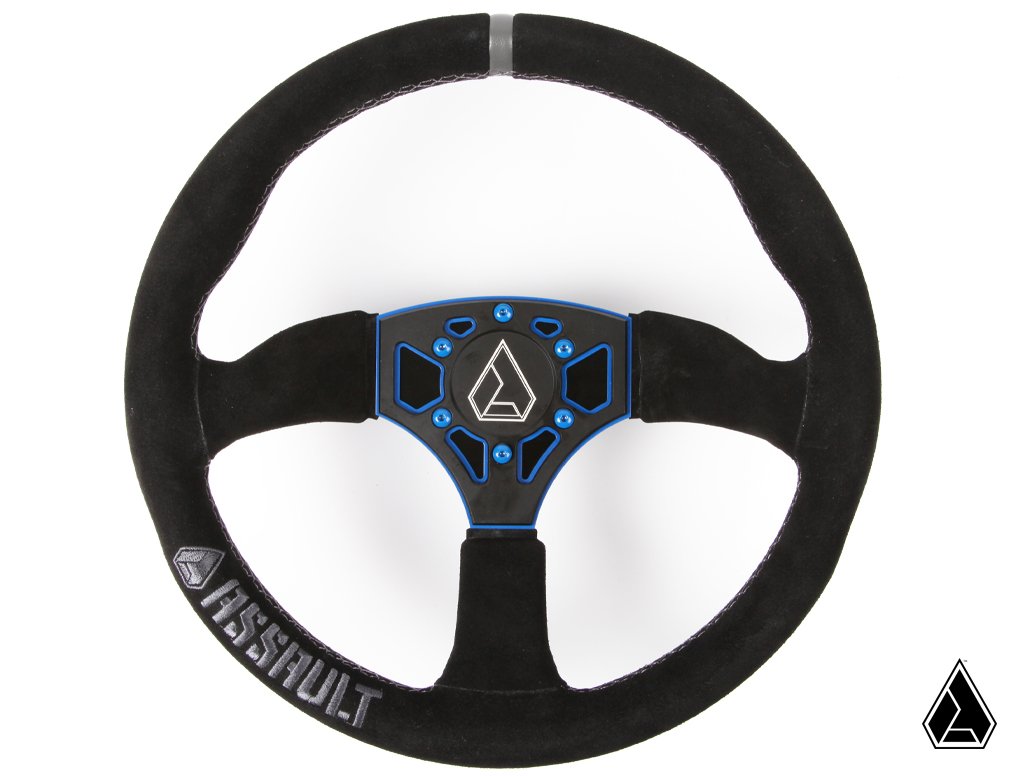 Assault Industries 350R Suede Steering Wheel (Universal)