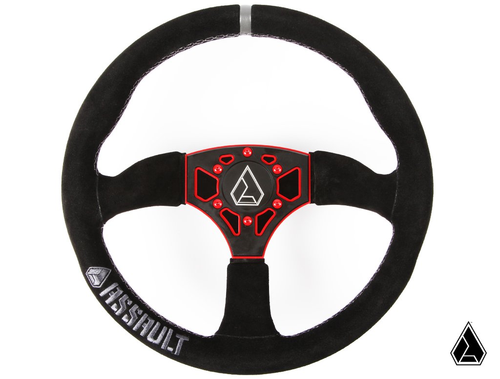 Assault Industries 350R Suede Steering Wheel (Universal)
