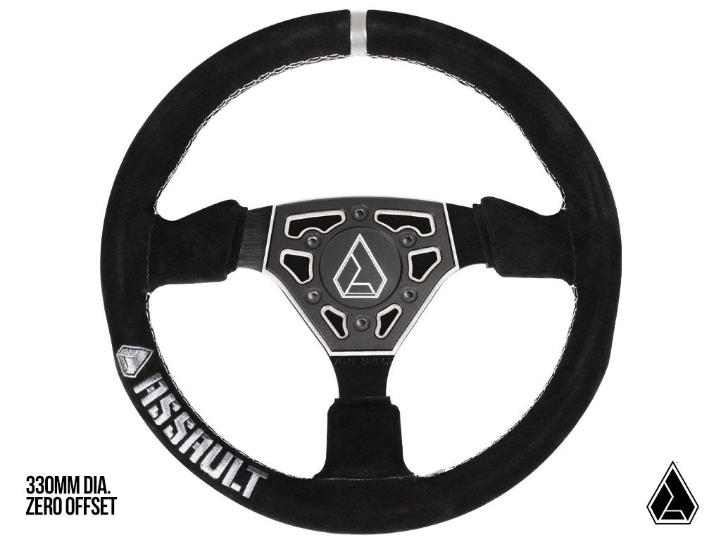 Assault Industries Navigator Suede Steering Wheel (Universal)