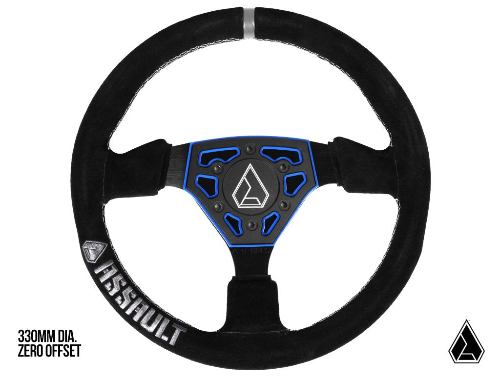Assault Industries Navigator Suede Steering Wheel (Universal)
