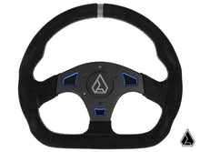 Load image into Gallery viewer, Assault Industries Suede Ballistic D Steering Wheel (Universal)