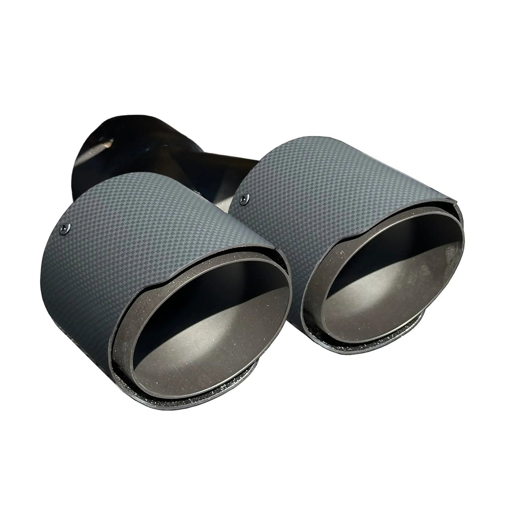 RPM Maverick R Carbon / Colored Dual Exhaust Tips 