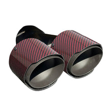 Load image into Gallery viewer, RPM Maverick R Carbon / Colored Dual Exhaust Tips 