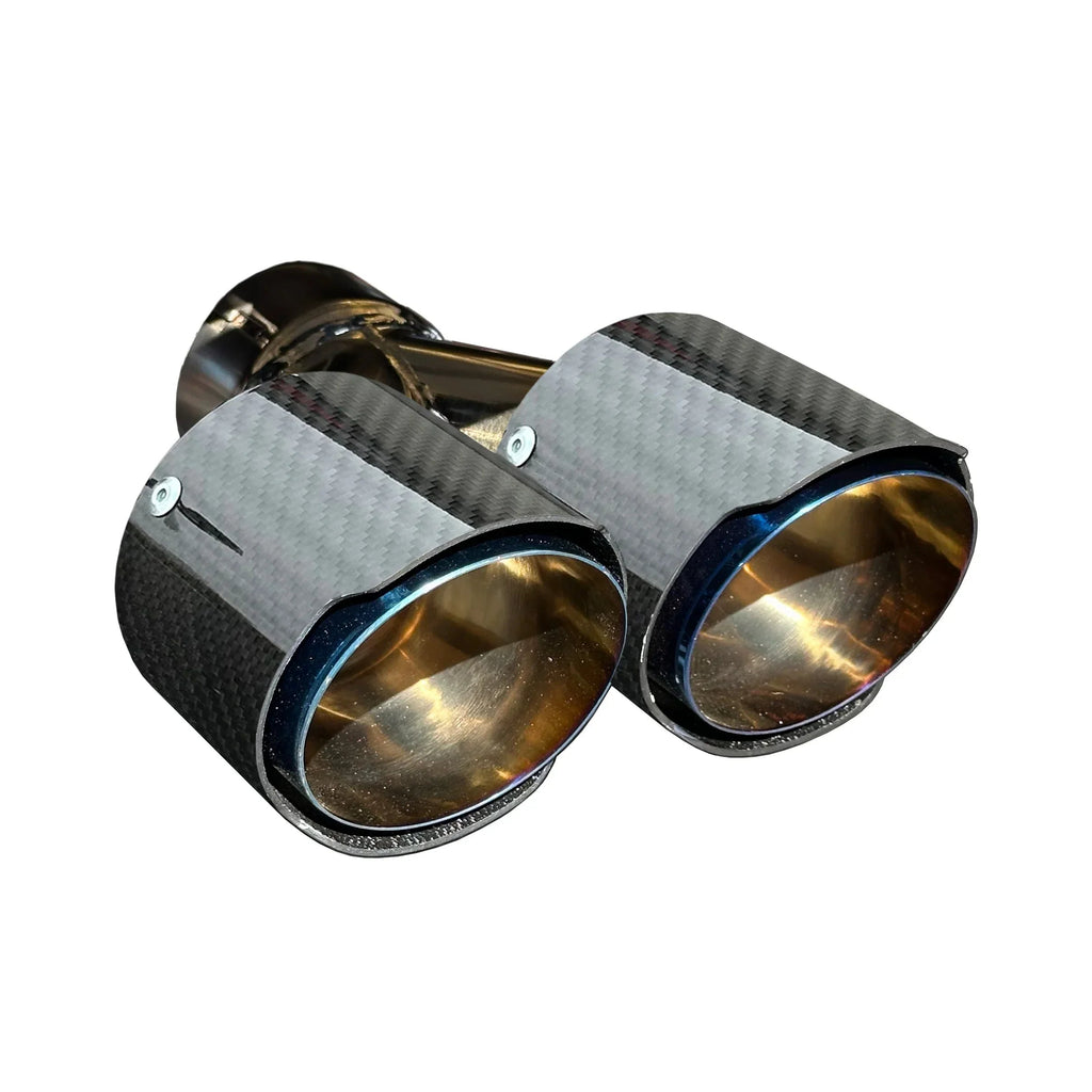 RPM Maverick R Carbon / Colored Dual Exhaust Tips 