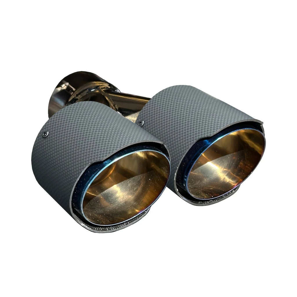 RPM Maverick R Carbon / Colored Dual Exhaust Tips 