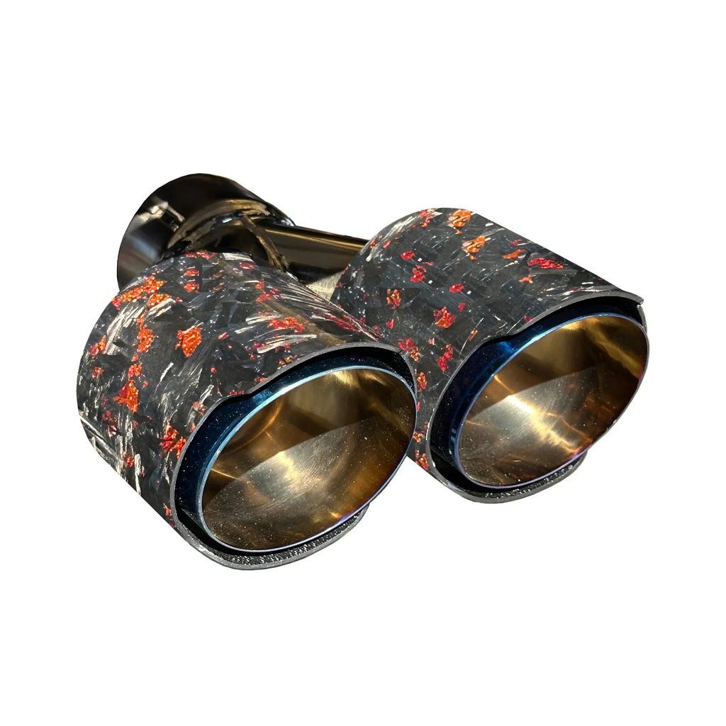 RPM Maverick R Carbon / Colored Dual Exhaust Tips 