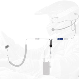 RUGGED Wired Single Seat Short Course Car Harness without Radio Jumper