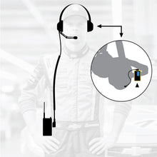Load image into Gallery viewer, Crew Chief - H42 Spotter Headset and Rugged Handheld Radio Package