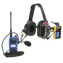 Load image into Gallery viewer, Crew Chief - H42 Spotter Headset and Rugged Handheld Radio Package