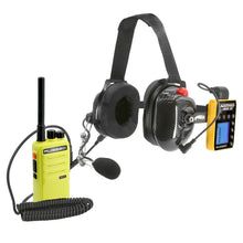 Load image into Gallery viewer, Crew Chief - H42 Spotter Headset and Rugged Handheld Radio Package