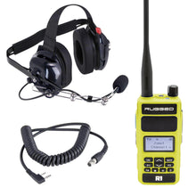 Load image into Gallery viewer, Crew Chief - H42 Spotter Headset and Rugged Handheld Radio Package