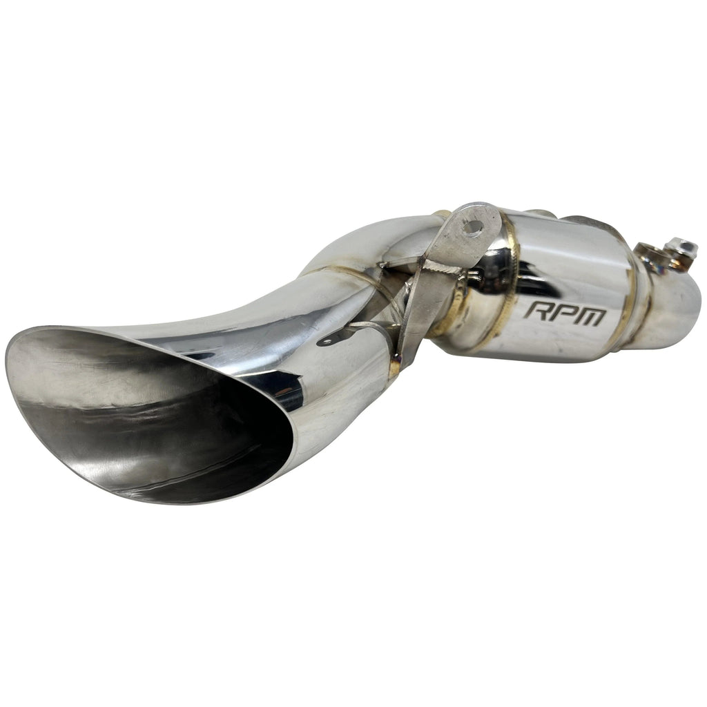 RPM Can-Am X3 Turbo Back 3" Full Race / Drag Pipe With Muffler