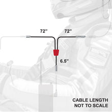 Load image into Gallery viewer, NASCAR 3-Conductor 3C Circle Track Road Race Car Harness