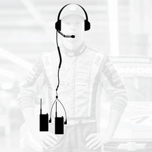 Load image into Gallery viewer, Crew Chief - H42 Spotter Headset and Rugged Handheld Radio Package