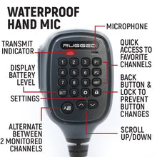 Load image into Gallery viewer, Hand Mic for G1 Mobile Radio with Scosche MagicMount