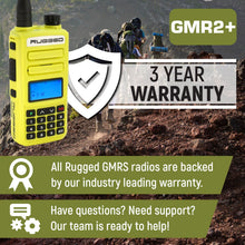 Load image into Gallery viewer, GO BAG - High Visibility GMR2 PLUS Emergency Radio Bundle