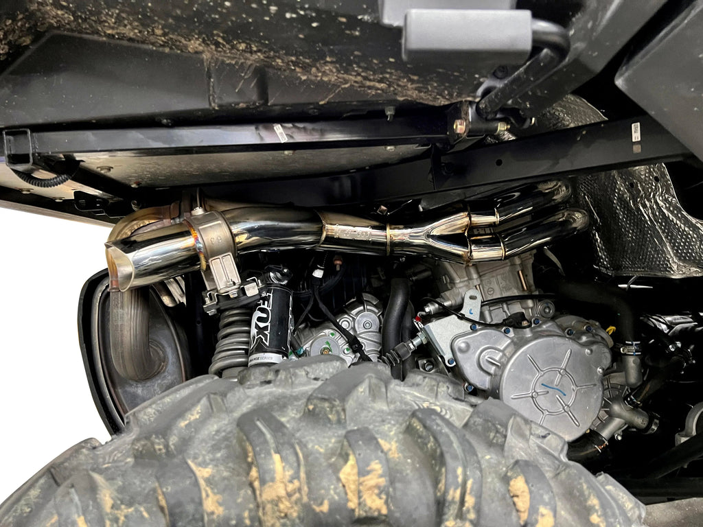 RPM Polaris General 1000 2.5" E-valve Captain's Choice Side Dump Exhaust