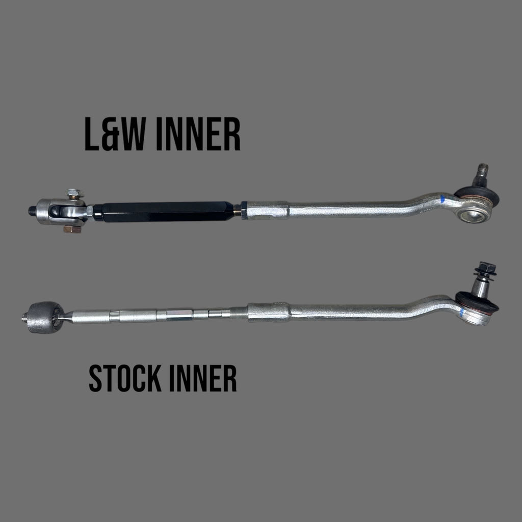 L&W Fab Inner Tie Rod Replacement Set Polaris RZR Pro R / Turbo R / Pro S