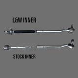 L&W Fab Inner Tie Rod Replacement Set Polaris RZR Pro R / Turbo R / Pro S