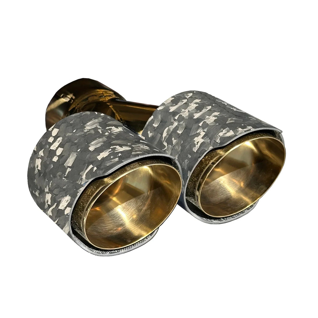 RPM Maverick R Carbon / Colored Dual Exhaust Tips 