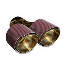 Load image into Gallery viewer, RPM Maverick R Carbon / Colored Dual Exhaust Tips 