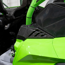 Load image into Gallery viewer, RPM Kawasaki H2 Carbon Fiber 4 Piece Pillar Covers Kit