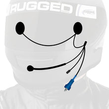 Load image into Gallery viewer, RUGGED Wired Helmet Kit with Alpha Audio Speakers, Mic, and 3.5mm Jack