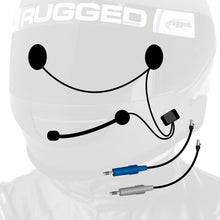 Load image into Gallery viewer, RUGGED Wired / STX Stereo Helmet Kit with Alpha Audio Speakers and Mic