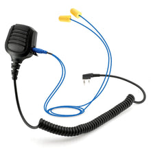 Load image into Gallery viewer, Waterproof Hand Speaker Mic and Mono Earbuds BUNDLE