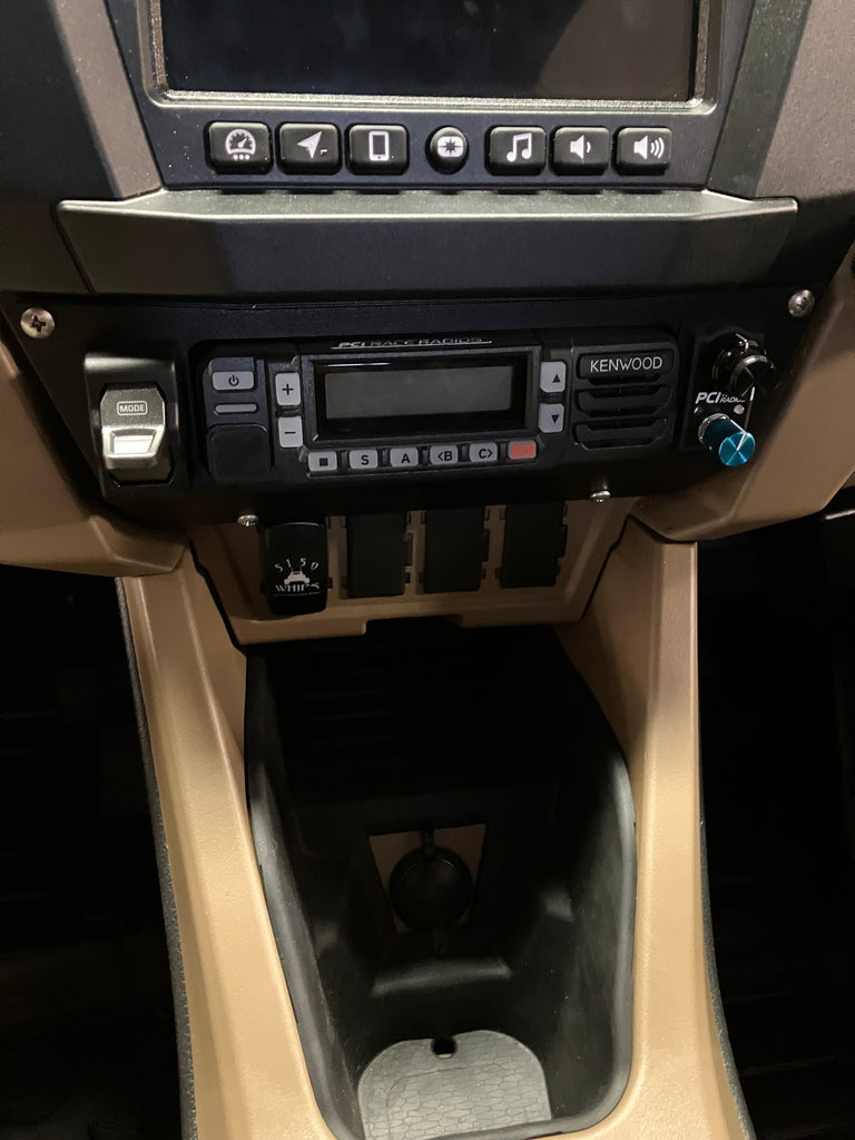 Stay Flush Motorsports 2025 Pro R Single Deck Radio Mount