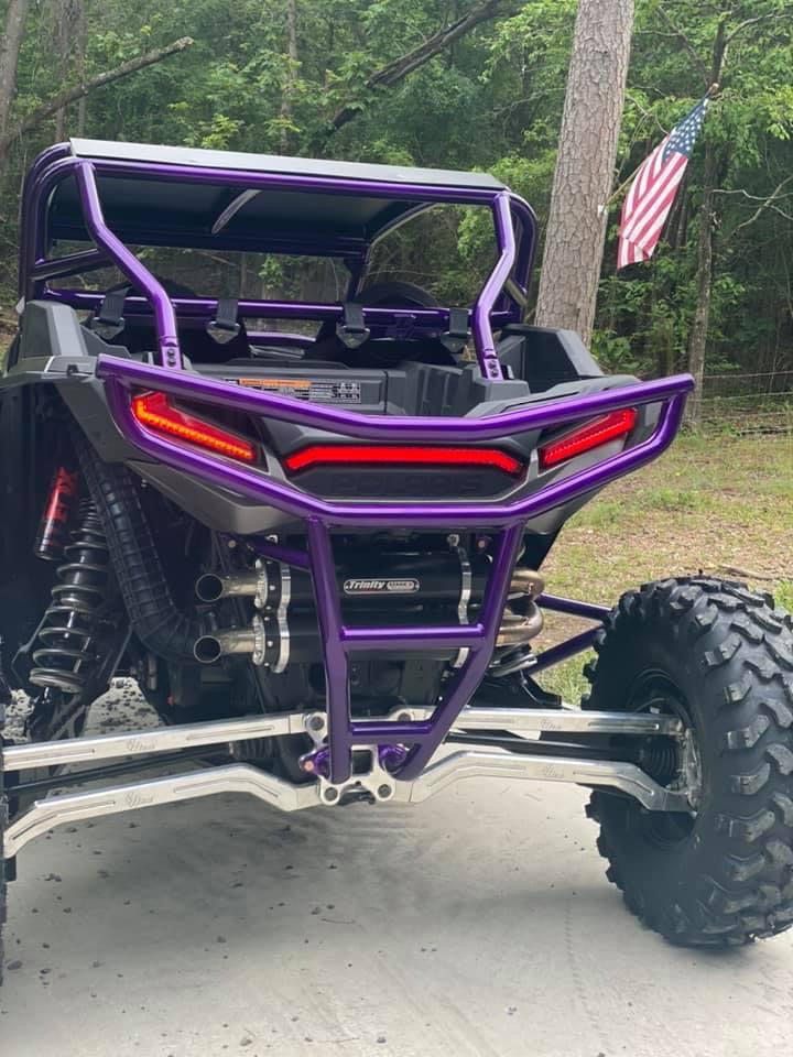 L&W Fab Rear Bumper Polaris RZR Turbo S