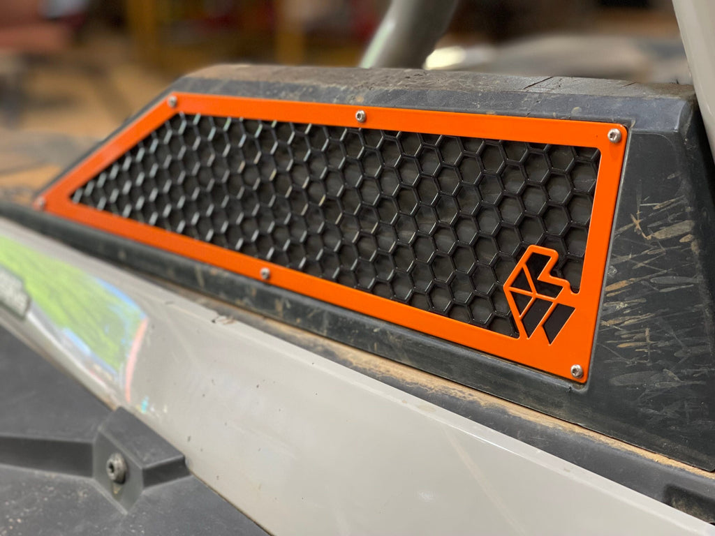 L&W Fab Side Vent Covers Polaris RZR XP Turbo / Turbo S
