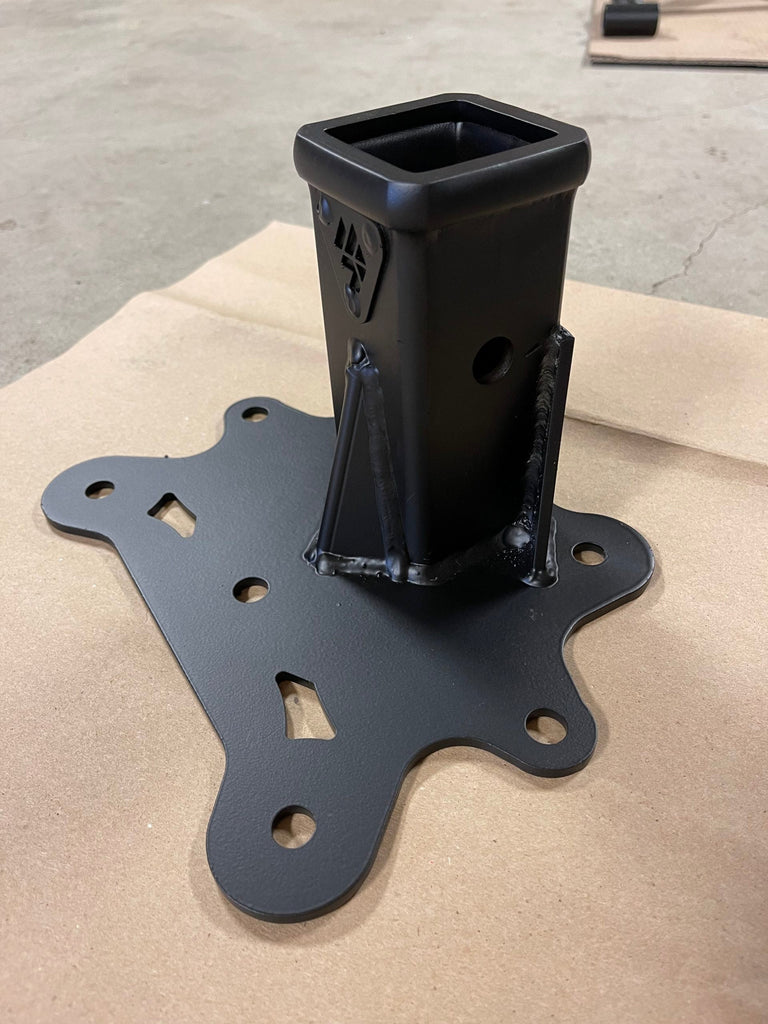 L&W Fab Receiver Hitch Plate For L&W Bumper Polaris RZR Turbo S