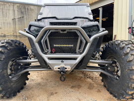 L&W Fab Aftermarket Snap In Grille With Light Bar