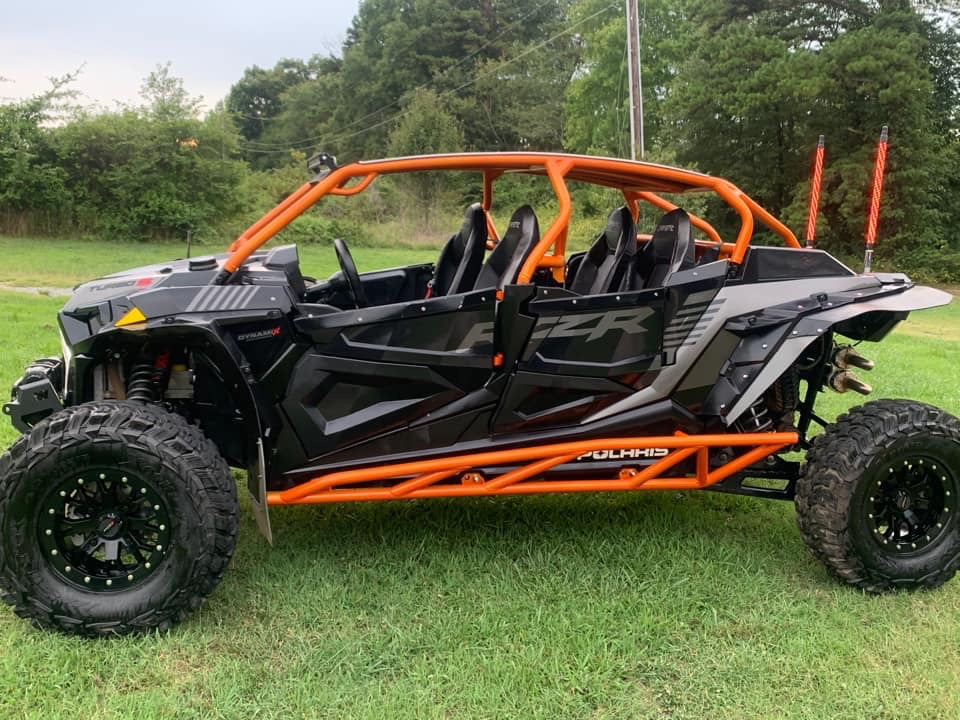 L&W Fab Gordon Low Roll Cage 4 Seater Polaris RZR XP 1000 / XP Turbo / Turbo S