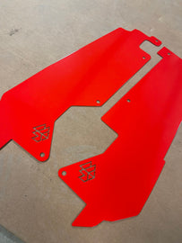L&W Fab Rear Inner Fender Mud Guard Polaris RZR Turbo R / Pro XP