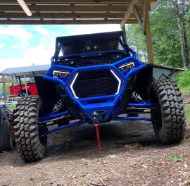 L&W Fab Front Winch Bumper Polaris RZR Turbo S