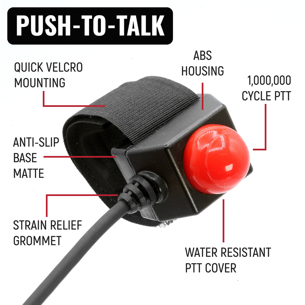 IMSA Driver Only Racing Communication Kit with R1 Radio