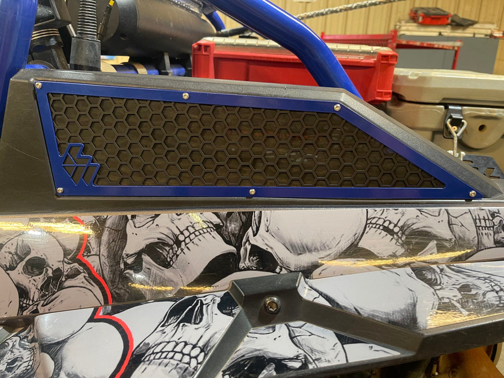 L&W Fab Side Vent Covers Polaris RZR XP Turbo / Turbo S