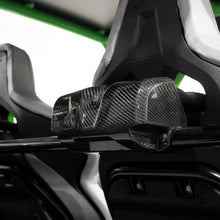 Load image into Gallery viewer, RPM Carbon Fiber Kawasaki H2 Seat Belt Covers (2pc)