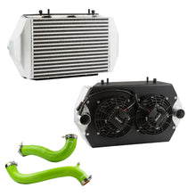 Load image into Gallery viewer, RPM Kawasaki H2 Stage 3 XL Intercooler With Brushless Fans &amp; Sealed Shroud