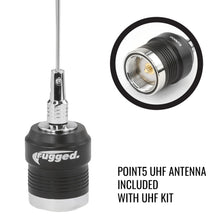 Load image into Gallery viewer, Long Track Antenna Upgrade Kit for Rugged V3 / RH5R Handheld Radio
