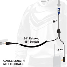 Load image into Gallery viewer, RUGGED Wired MOTO MAX Motorcycle Harness with Pre-Wired 2-Pin Rugged Handheld Radio Connector