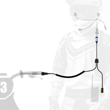 Load image into Gallery viewer, RUGGED Wired MOTO MAX Motorcycle Harness with Pre-Wired 2-Pin Rugged Handheld Radio Connector